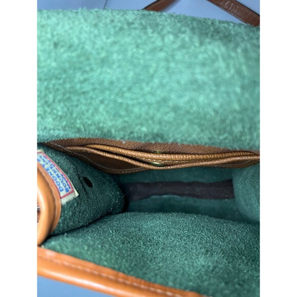 Dooney and Burke vintage crossbody  dark green never used - Picture 9 of 10